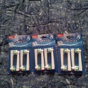 Replacement toothbrush heads